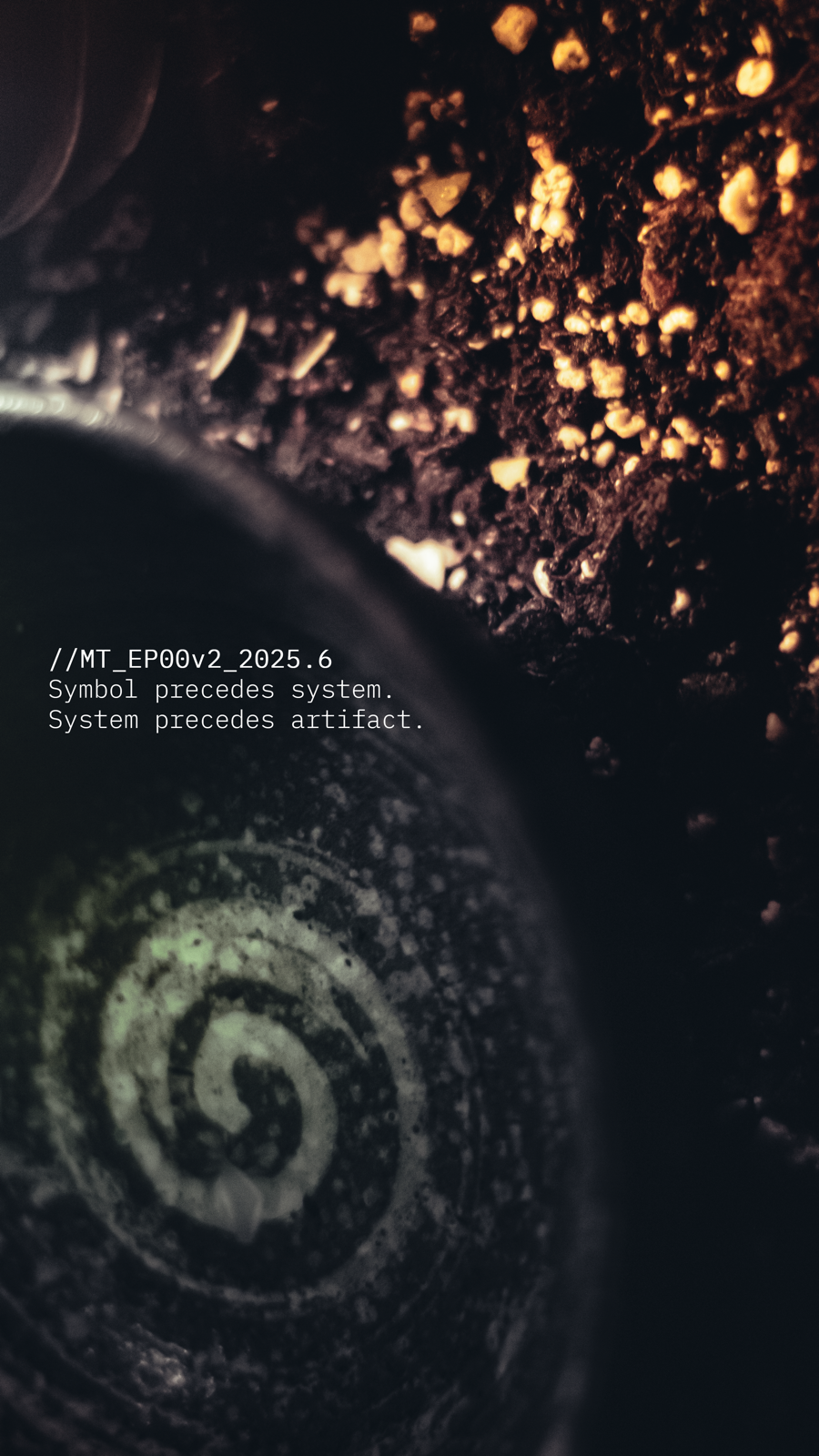 Symbol precedes system